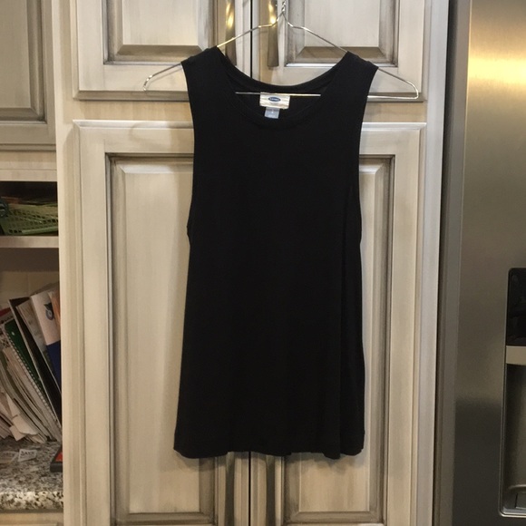 Old Navy S Women’s Black Swing Tank - Picture 3 of 4